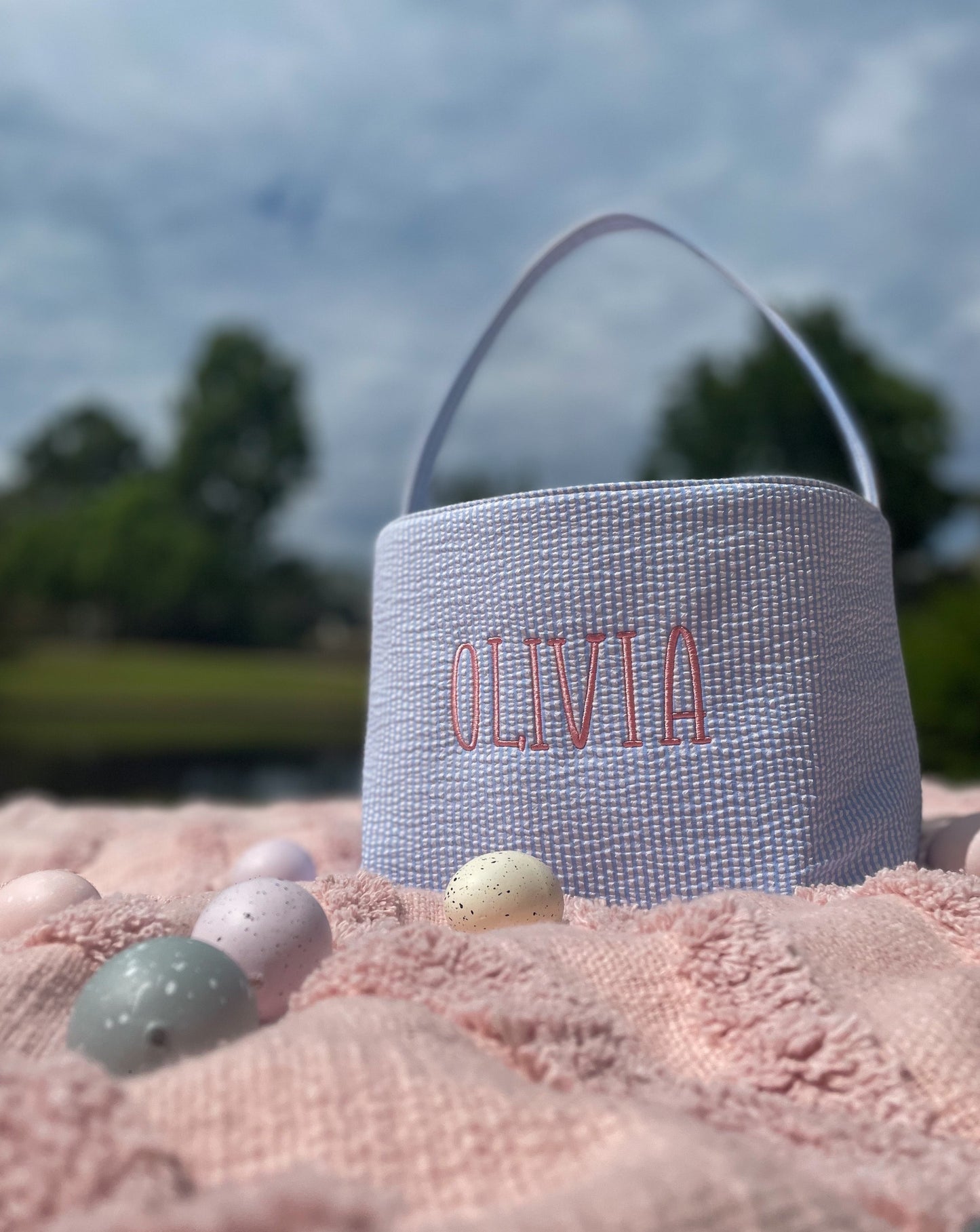 Personalised Basket | Blue
