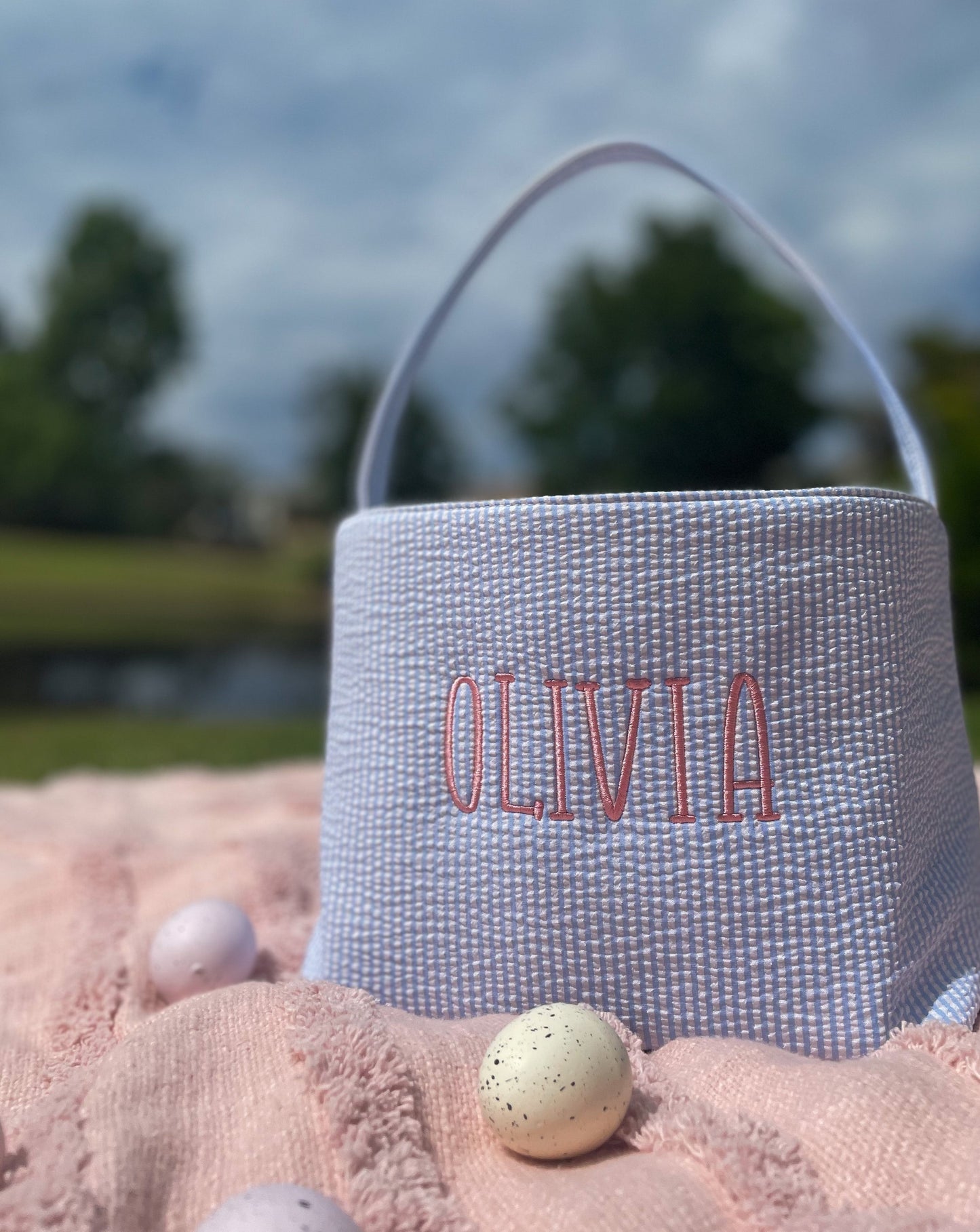Personalised Basket | Blue