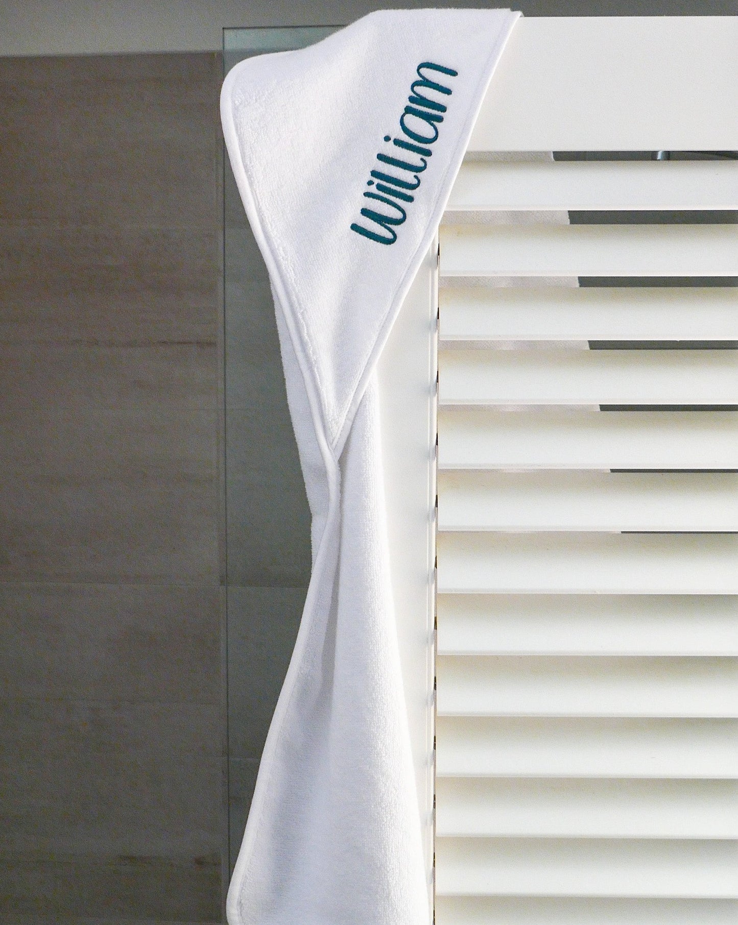 Personalised Hooded Baby Towel