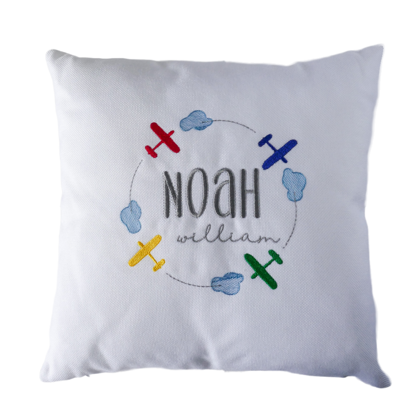 Personalised Name Cushion | Planes