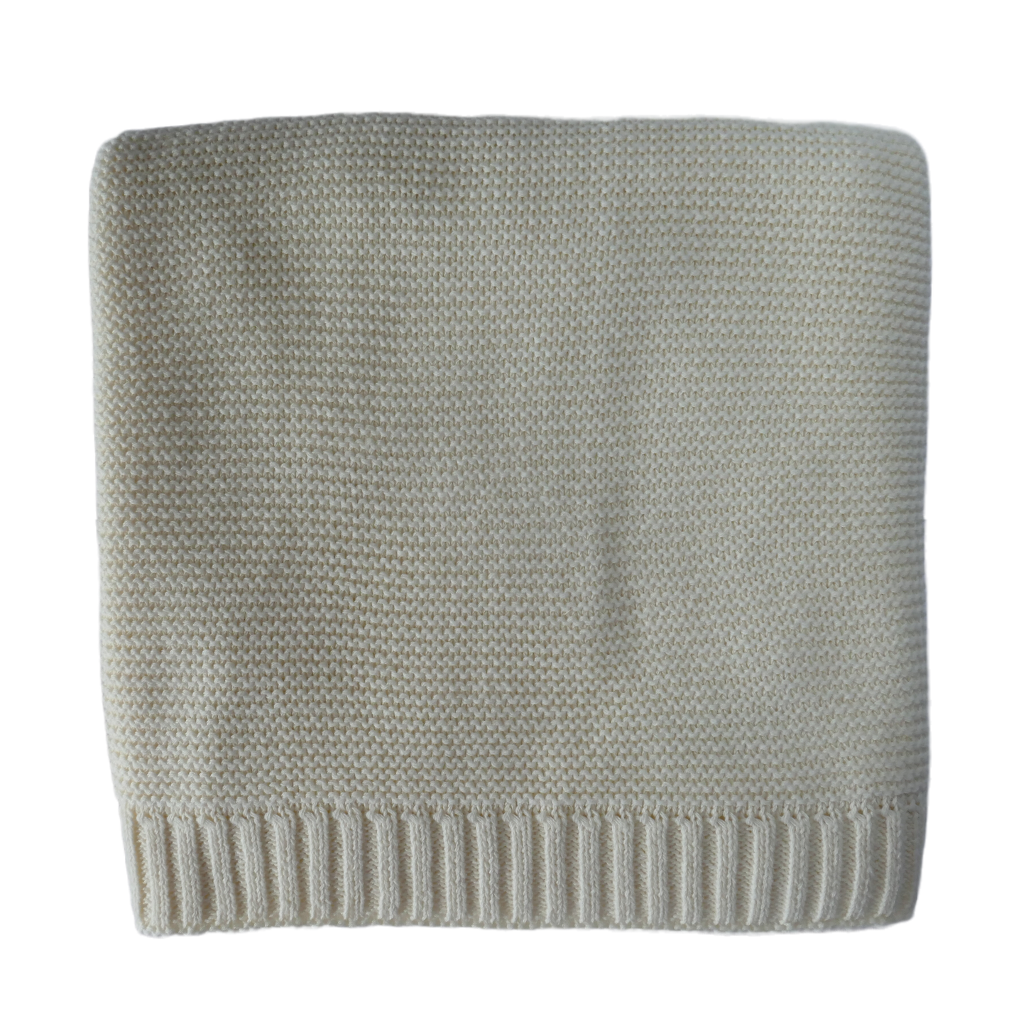 Personalised Knit Blanket | Cream