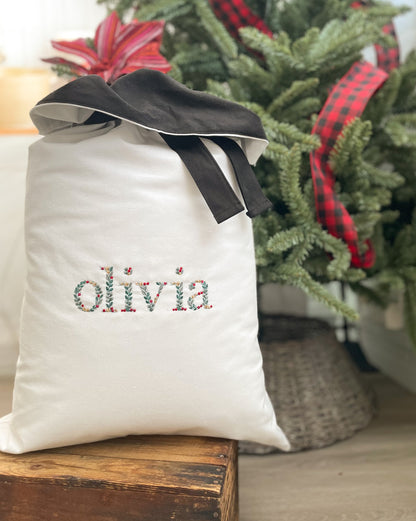 Personalised Santa Sack | Red