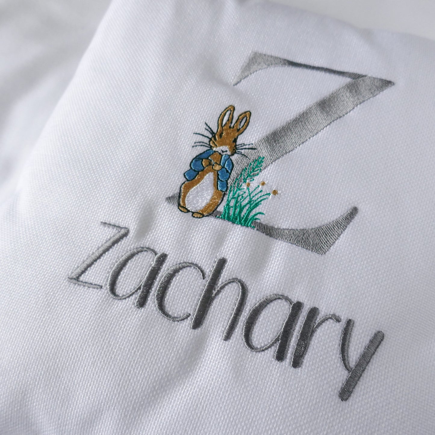 Personalised Name Cushion | Bunny Rabbit