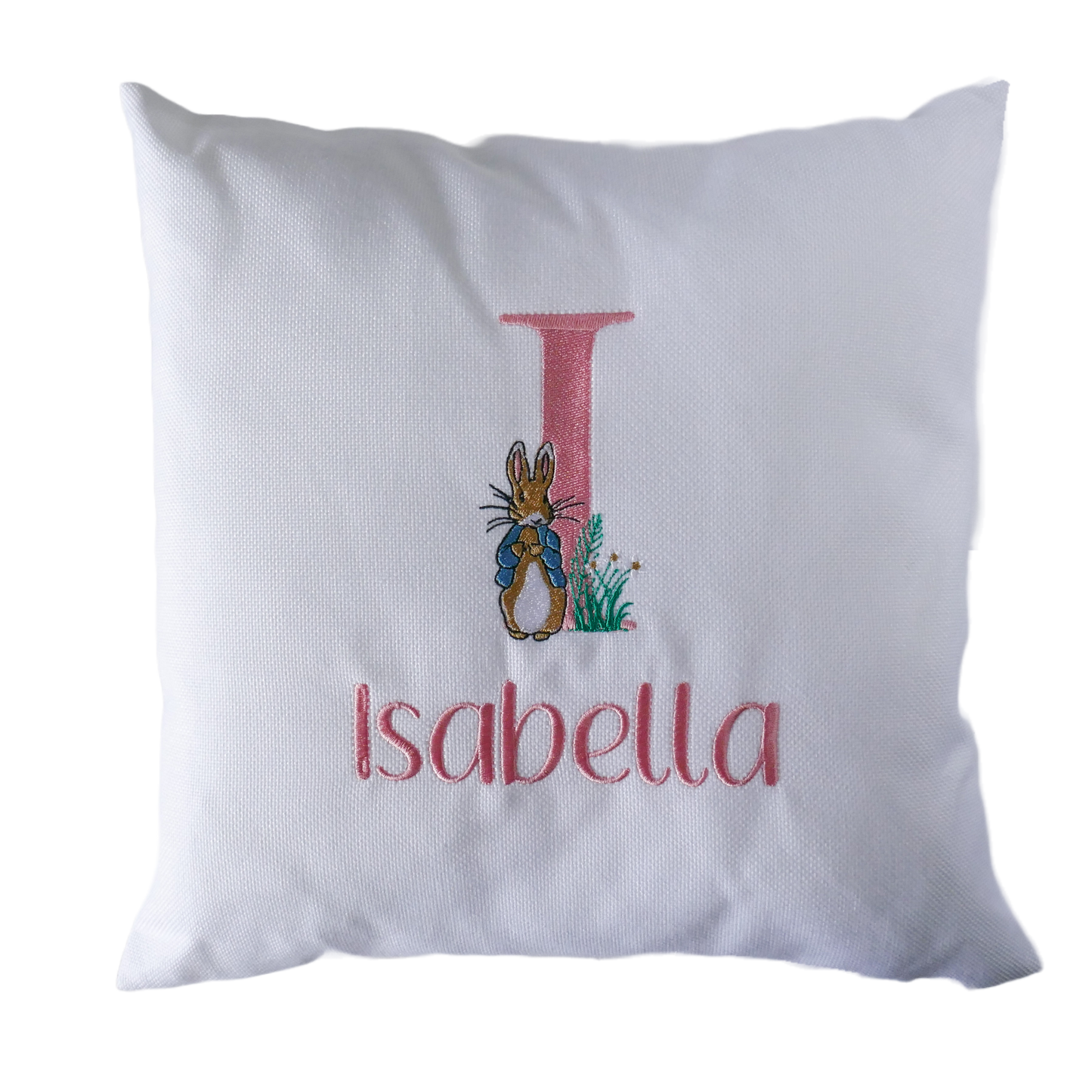 Personalised Name Cushion | Bunny Rabbit